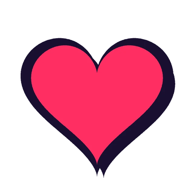 ficktokxxx Dating – markantes Herz-Logo